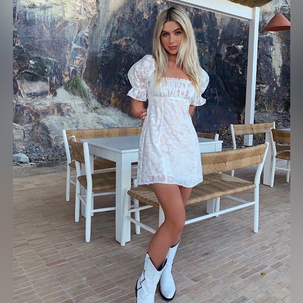 Stone Cold Fox Lace Babydoll For Love Lemons Bridal Honeymoon Doen Christy Dawn - Picture 4 of 11